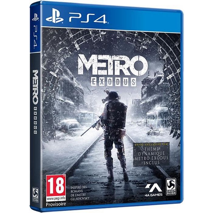 Jeu PS4 KOCH MEDIA Metro Exodus Version Import Jouable en Français Action