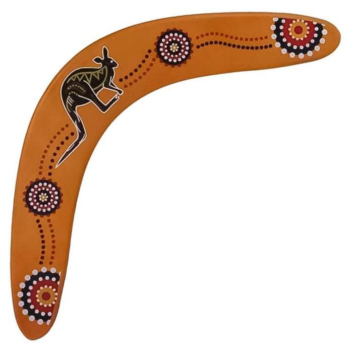 Boomerang En Bois En Forme De V – Retour Garanti, Extérieur – Durable, Non Toxique – Pour Enfant 8+ Et Adulte