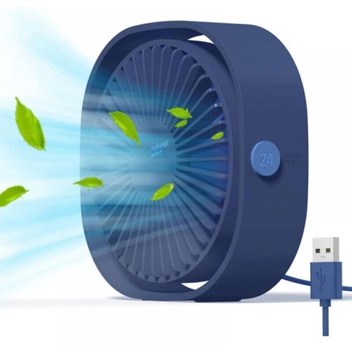 Ventilateur USB Mini Ventilateur Portable Ventilateur Silencieux Ventilateur Bureau 3