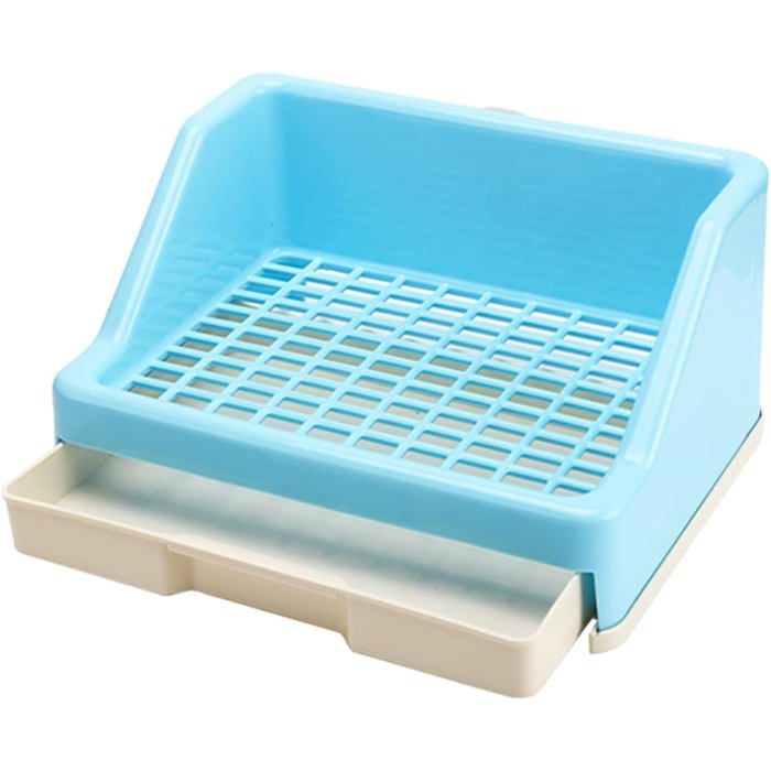 Bac à litière pour lapin chinchillas Bac à litière pour petits animaux de compagnie Gardez votre espace propre et sans Label
