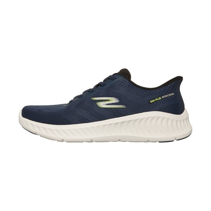Skechers Basket à Lacets Skechers Go Walk Now Payton - Marine - Blanc