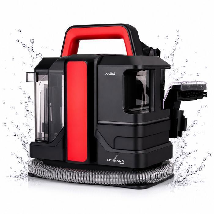Shampouineuse canapé 2 en 1 - LEHMANN - EasyWash - 750 W - 15 kPa - Réservoirs 1 08/0 8 L Shampouineuse canapé 2 en 1 - LEHMANN - EasyWash - 750 W - 15 kPa - Réservoirs 1 08/0 8 L