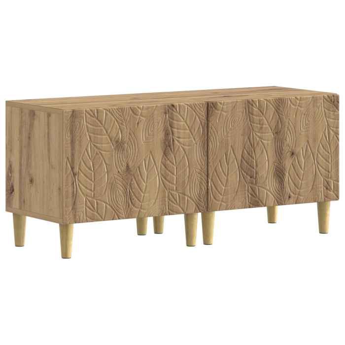 Elégance - Chic Support TV - Meuble HIFI - Meuble TV - Chêne artisanal - Bois dingénierie_0312951