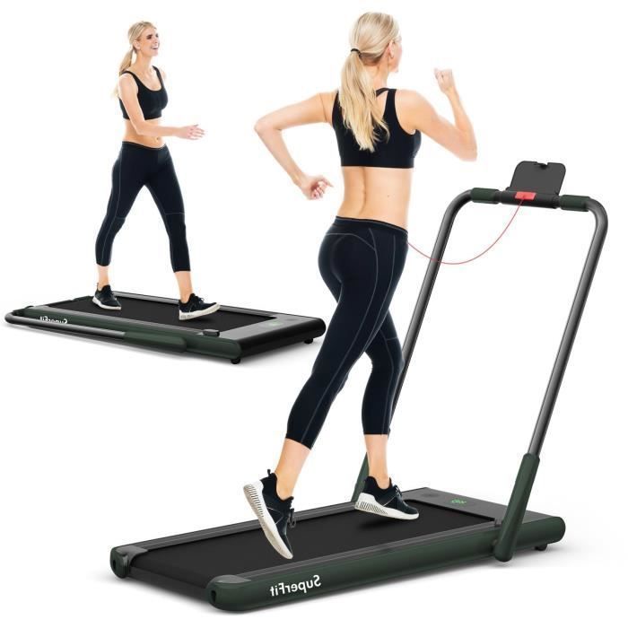 Tapis De Course Pliable Toputure TP4 – Double écran LED, Inclinaison 9%, Télécommande