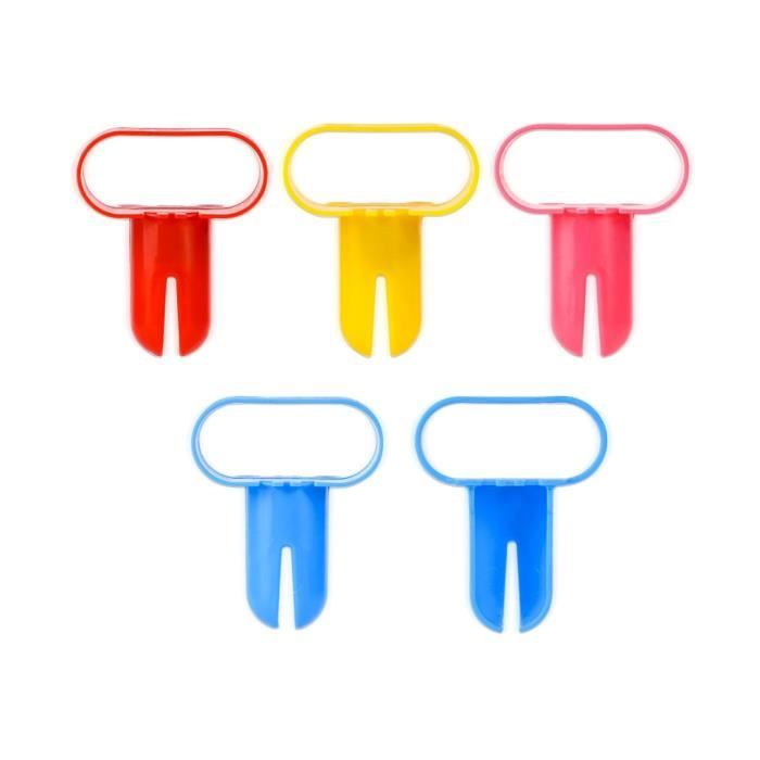 Lot De 10 Grandes Pinces à Ressort En Plastique 8,9 Cm RELBRO - Pour Toile De Fond Photo, Bâche, Bois, Arche à Ballons, Fixation Temporaire