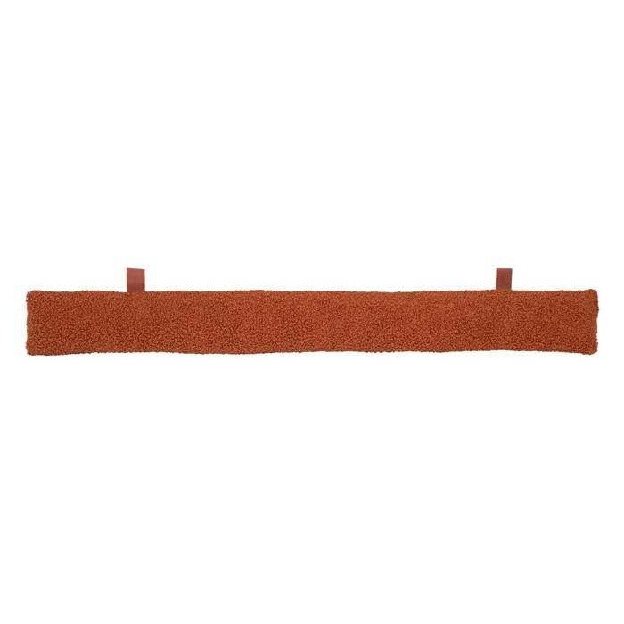 Boudin De Porte Atmosphera - Longueur 90 Cm, Couleur Cannelle - Polyester, Antidérapant - Pour Isolation Bruit Et Courants D'air