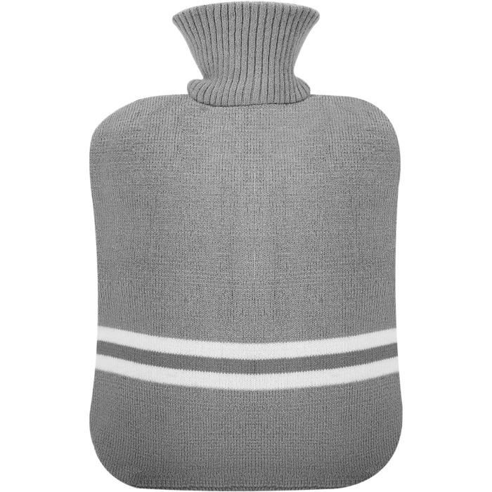 Bouillotte De 2 Litres Chaude Avec Housse En Polaire - Idéale Pour L Hiver Et Le Soulagement Des Douleurs Musculaires Bouillotte De 2 Litres Chaude Avec Housse En Polaire - Idéale Pour L Hiver Et Le Soulagement Des Douleurs Musculaires