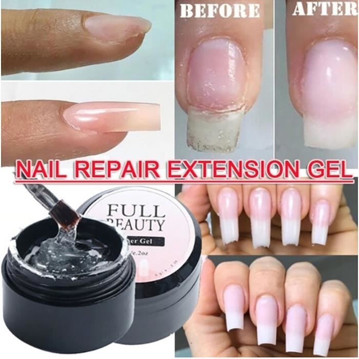 5 Ml De Fibre D Ongles Gel Uv Extension De Fibre De Verre Gel Reparation De Vernis Gel Ongles Casses Ju126 Cdiscount Au Quotidien