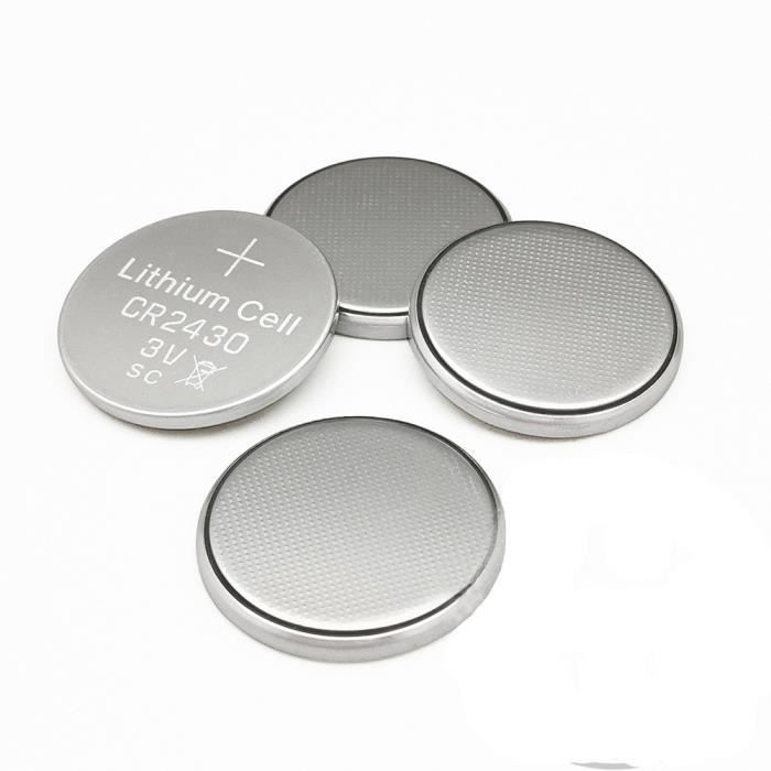 Piles CR2430 x5 Lithium Batterie Longue Duree 3V Montre Clef Plate Lot de 5  - Cdiscount Jeux - Jouets