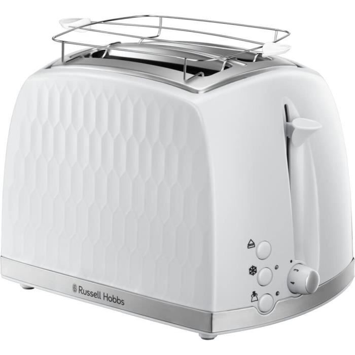 Rusell Hobbs 27010-56 Toaster `Honeycomb` Blanc [247] - Cdiscount ...