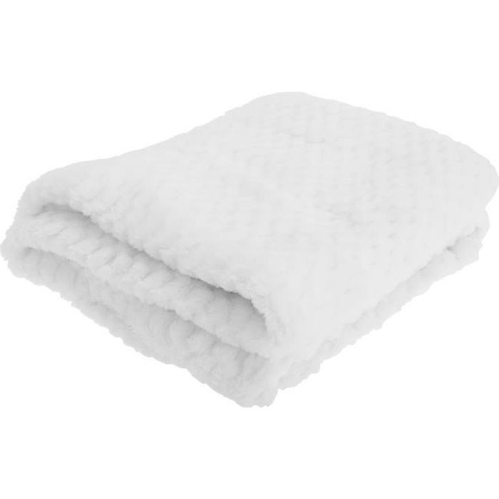 Couverture A Texture Gaufree Douce Bebe Cdiscount Puericulture Eveil Bebe