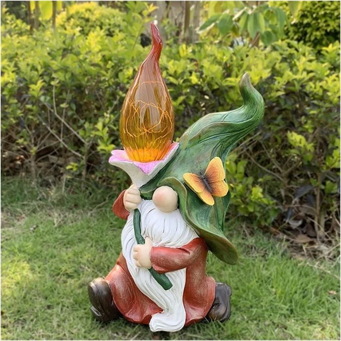 Nain De Jardin Créatif En Polyrésine - Statue Drôle Ivrogne Pour Décorer Jardin Et Intérieur