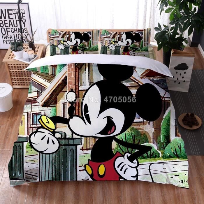 Dessus De Couette Appliqué Mickey Mouse – 42 X 53 Cm (finition à Faire)