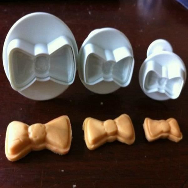 3 Moule Gateau Patisserie Emporte Piece Decoupe Pate Decoration Noeud Papillon Cdiscount Maison