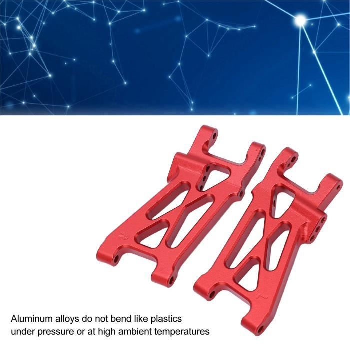 Bras De Suspension Arrière En Aluminium Pour Tamiya TT-02 / TT-02D / TT-02RR - Améliore La Tenue De Route !