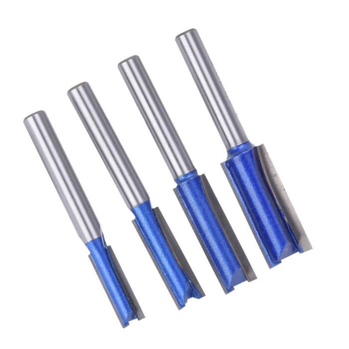 Lot 10 Mèches Gravure Carbure HSS 1/8" (3 Mm) – Haute Dureté Pour Bois, Plastique, Acrylic – Outils Rotatifs