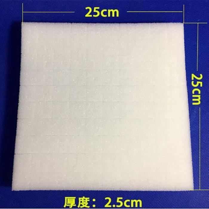Lot De 100 Éponges Hydroponiques Cylindriques 25x20 Mm - Milieu De Culture Pour Légumes, Fleurs Et Semis Maison