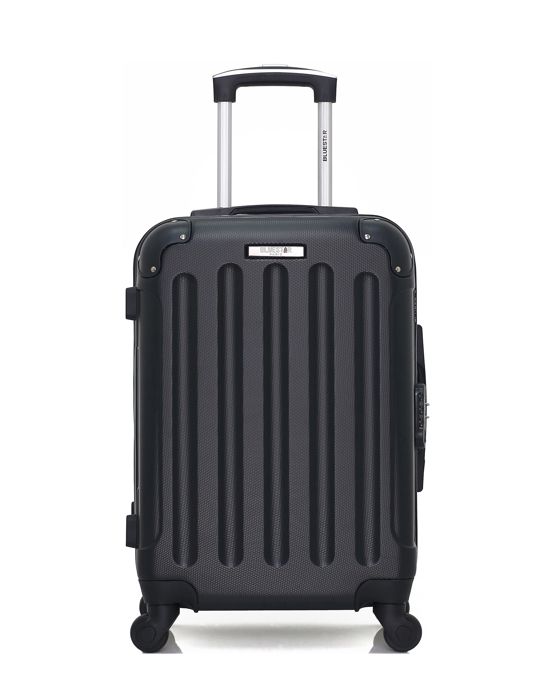 Valise Cabine Bluestar Modele Madrid En Abs Noir Noir Achat
