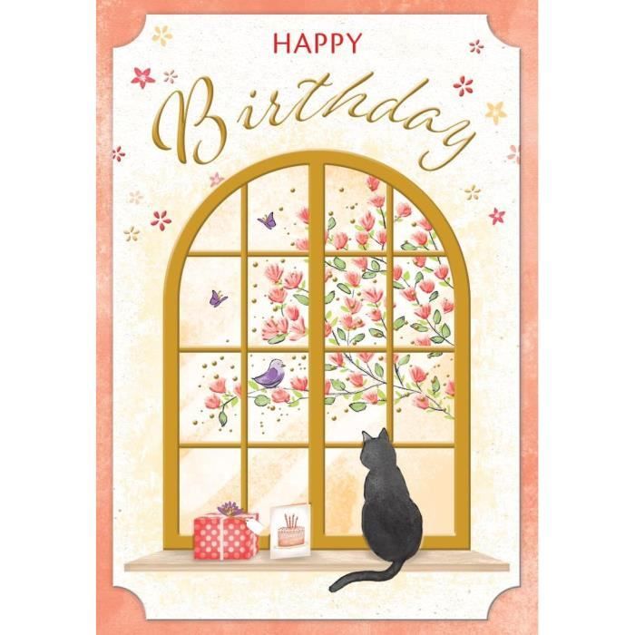 Biglietto Di Compleanno Umoristico Hedgehog Letters, 17,8x12,7 Cm Con Busta, Regal Publishing UK