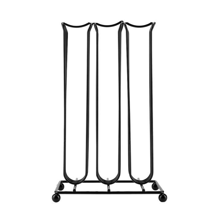 Distributeur à Capsules Café - Support Métal Pour 40 Dosettes Nespresso* - Organisateur De Cuisine 37,5x17,5cm Noir