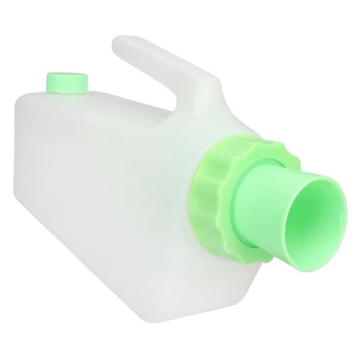 Urinoir Portable Unisexe 1000 Ml - Anti-éclaboussures, Avec Entonnoir Et Couvercle - Pour Voyage, Camping, Voiture - 12
