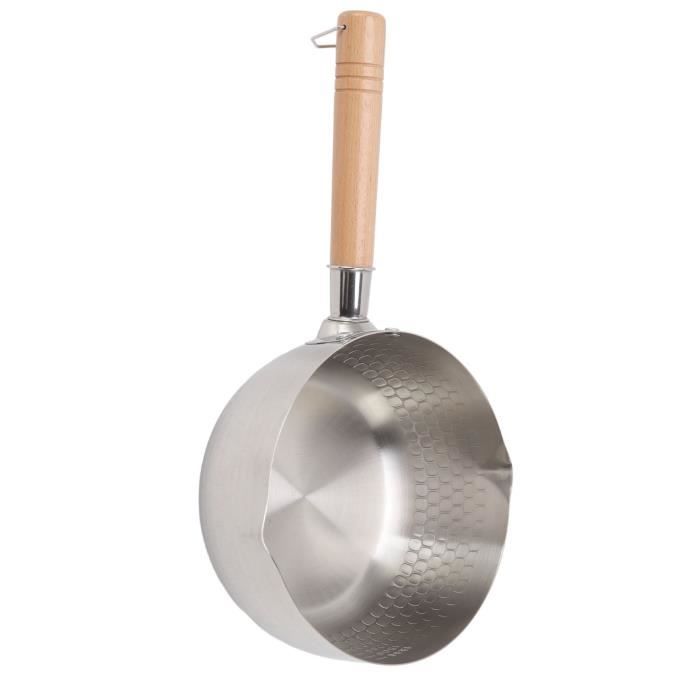 Marmite à Nouilles Inox 16 Cm Avec Passoire Intégrée – Pour Pâtes, Soupes – Facile à Laver