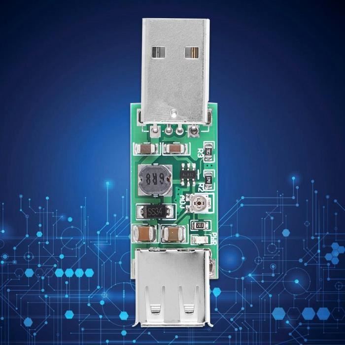 Module Boost TPS61023 – Convertisseur DC 2-5V Vers 5V 1A – Idéal Projets Batterie, Arduino, Raspberry Pi – Broche XH2.54-4P Incluse