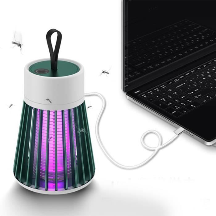 Ventilateur Anti-mouches Rechargeable USB - 3 Pièces, Lumière LED, 2 Vitesses - Pour Extérieur/intérieur, Barbecues, Fêtes