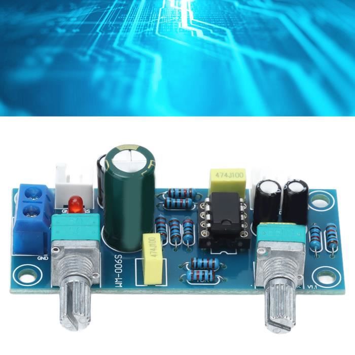 Carte Filtre Passe-bas Pour Subwoofer – Alim 9V-32V, Réglage Fréquence 22-240Hz Et Phase – Pour Installation Audio DIY
