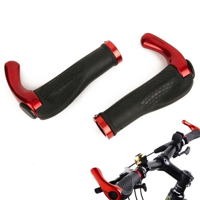 Poignées De Guidon Vélo Caoutchouc Mousse 500 Mm - Neuves, Diamètre 22,2 Mm, Ergonomiques