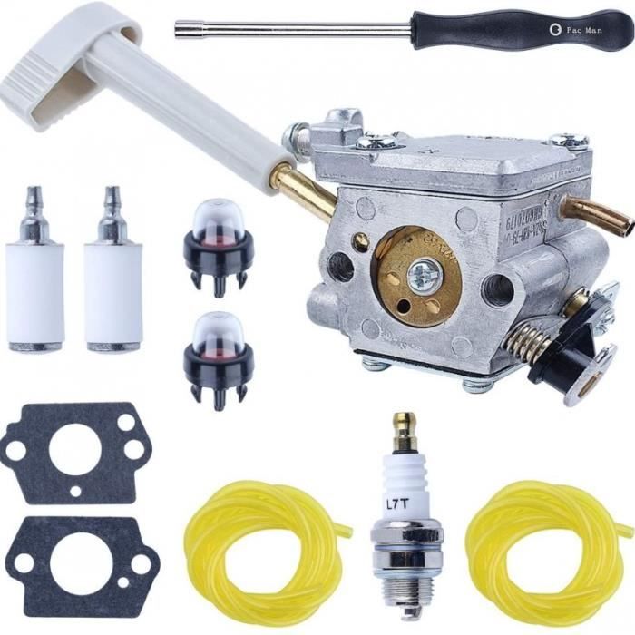 Carburateur Complet Pour Souffleur à Feuilles Ryobi BP42 RY08420A - Kit Avec Joints, Filtres Et Outils