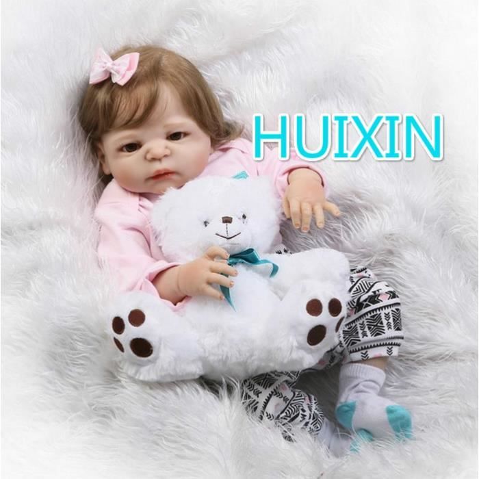 La Main Bebe Reborn Realiste Filles De 56cm Poupee Full Body Vinyle Silicone Enfants Cadeau Cdiscount Jeux Jouets La Main Bebe Reborn Realiste Filles De 56cm Poupee Full Body Vinyle Silicone Enfants Cadeau Cdiscount Jeux Jouets
