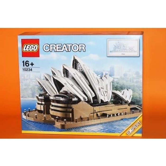Jouet de construction - LEGO - L'Opéra de Sydney - 2989 pièces - Pour adulte