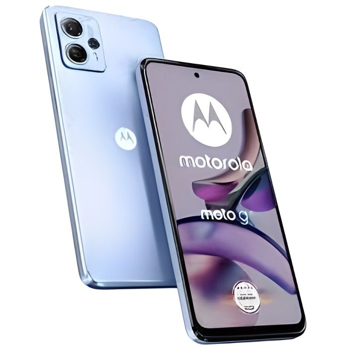 Téléphones portables, Motorola Motorola XT2331-3 moto g13 Dual Sim 4+128GB blue heron DE.Motorola Moto G 13. Taille de l'écran: 16,5