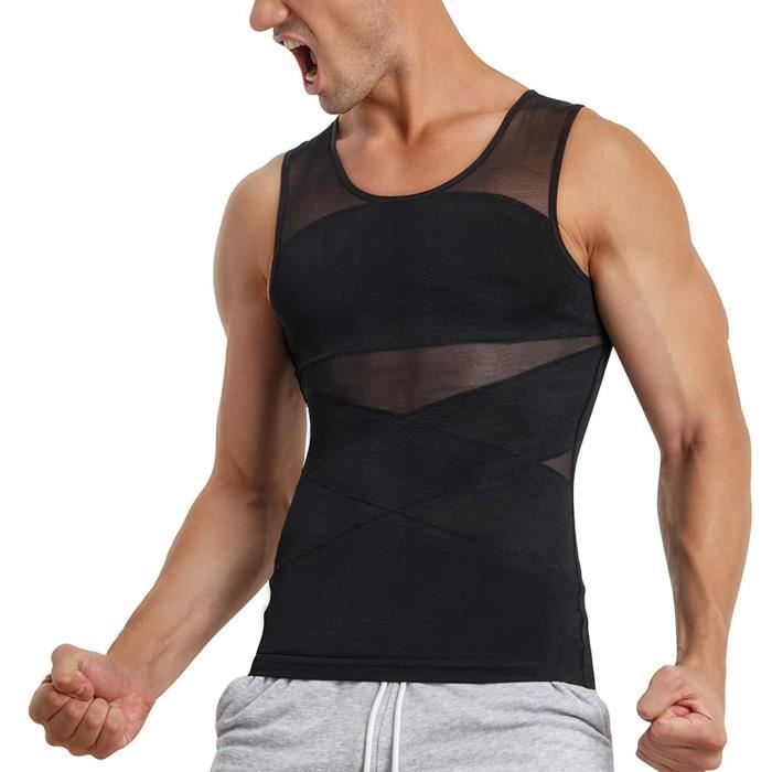 Gilet amincissant sale homme