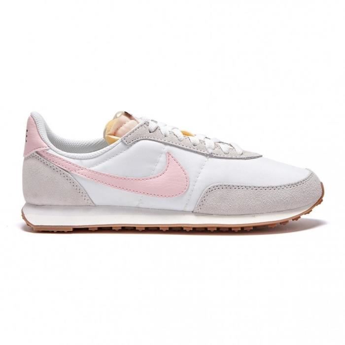 Nike blanche shop et beige