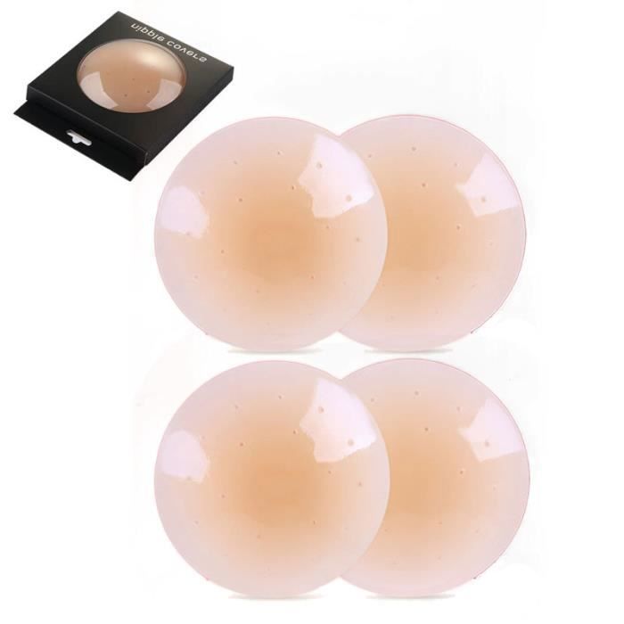 NOUDE Caches-Tétons Réutilisables Femme 8 Cm Bonnet A-C – Design