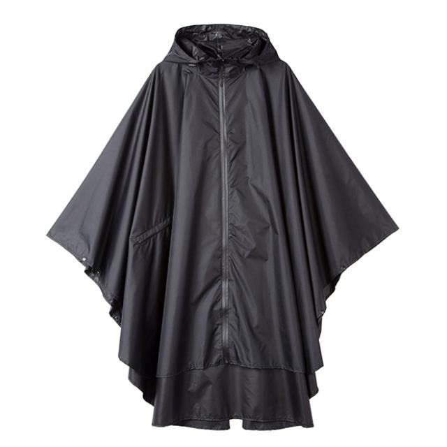Trench Imperméable Femme – Manteau De Pluie Long Avec Capuche – Coupe-vent Respirant – Grande Taille – Poche