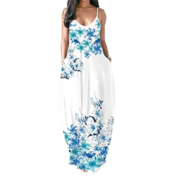 Robe à Bretelles Express Imprimée Florale - Taille 10 - 100% Polyester - Neuf Avec étiquettes