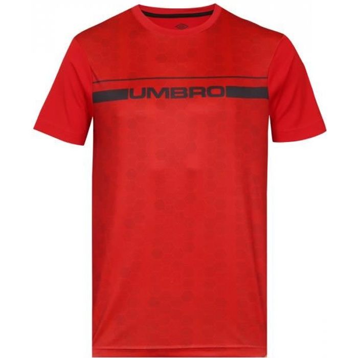 UMBRO T-shirt Spl Net Py Tee Rouge Mixte