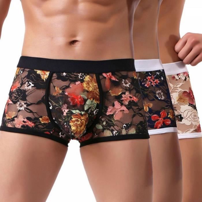 Calecon en dentelle discount homme
