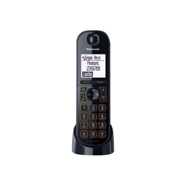 Panasonic KX-TGQ200 Téléphone numérique sans fil DECTGAP noir