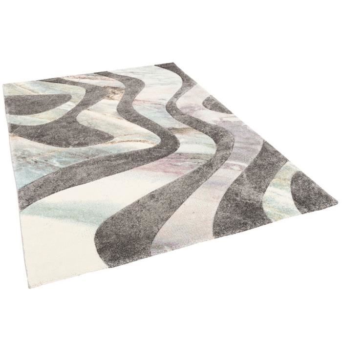 Pergamon Maui Kids Tapis Enfant Flamant Rose Pastel - 5 Tailles Disponibles
