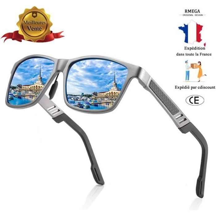 RMEGA® Lunettes de soleil Marque de Luxe - Hommes Lunettes