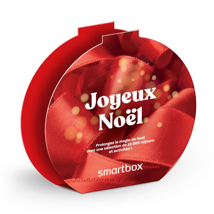 SMARTBOX Joyeux Noël Coffret Cadeau 12800 expériences nuits de