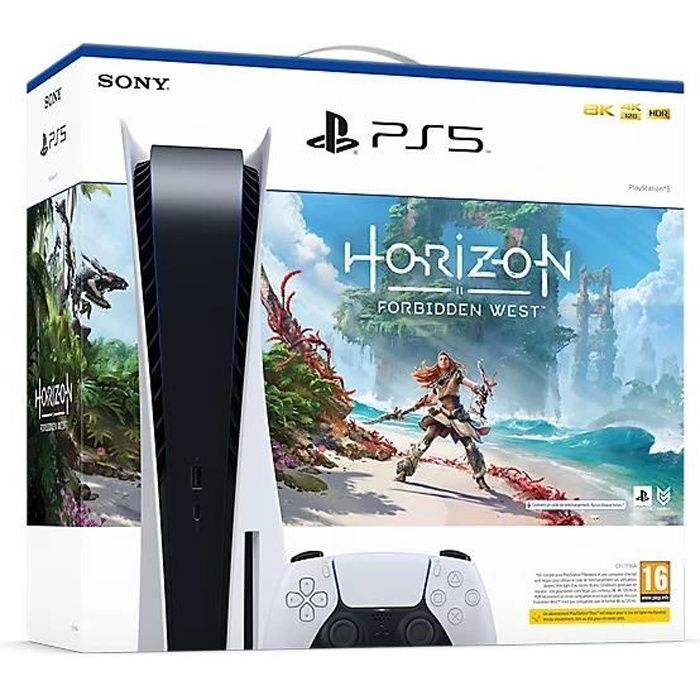 Console Sony Playstation 5 Edition Standard + Horizon Forbidden West