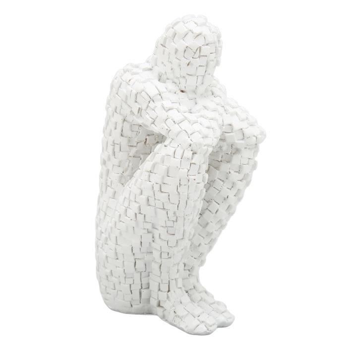 Figurine D'homme Vacillant, Figurine D'homme En Bois Secoué Avec 12