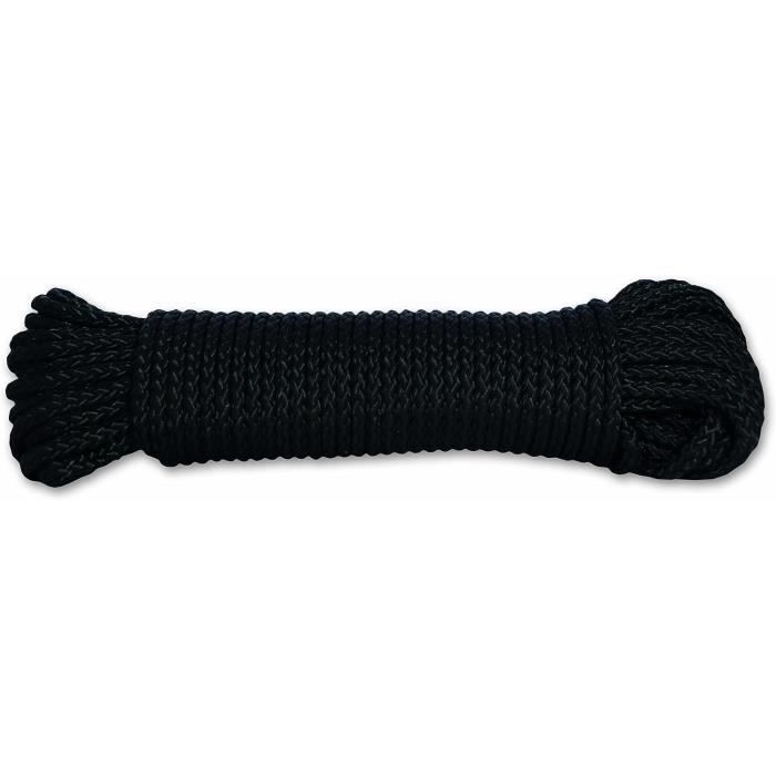 Longa Per Cane Chapuis Sellerie - Corda Polipropilene 8mm, 10 Metri, Nero - Foto 13