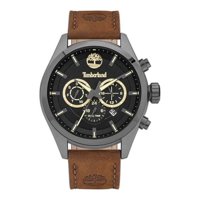 Timberland marron on sale et noir