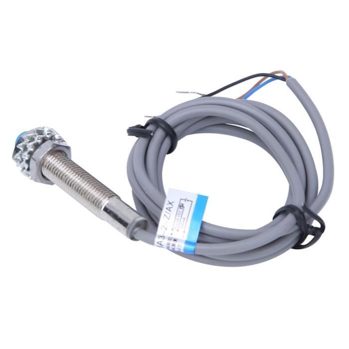 Heschen Capteur Proximité Inductif M8 LJ8A3-2-Z/BY-G 2mm PNP NO 10-30VDC
